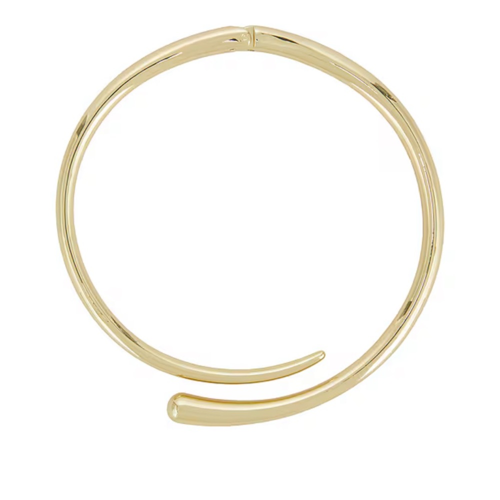 Ettika Elegant Wrap Choker Necklace in Gold